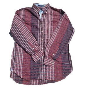 Tommy Hilfiger Plaid Officewear Workwear Preppy Dad Teacher
